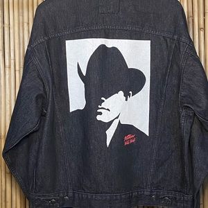 Vintage Marlboro Wild West Brand Denim Jacket